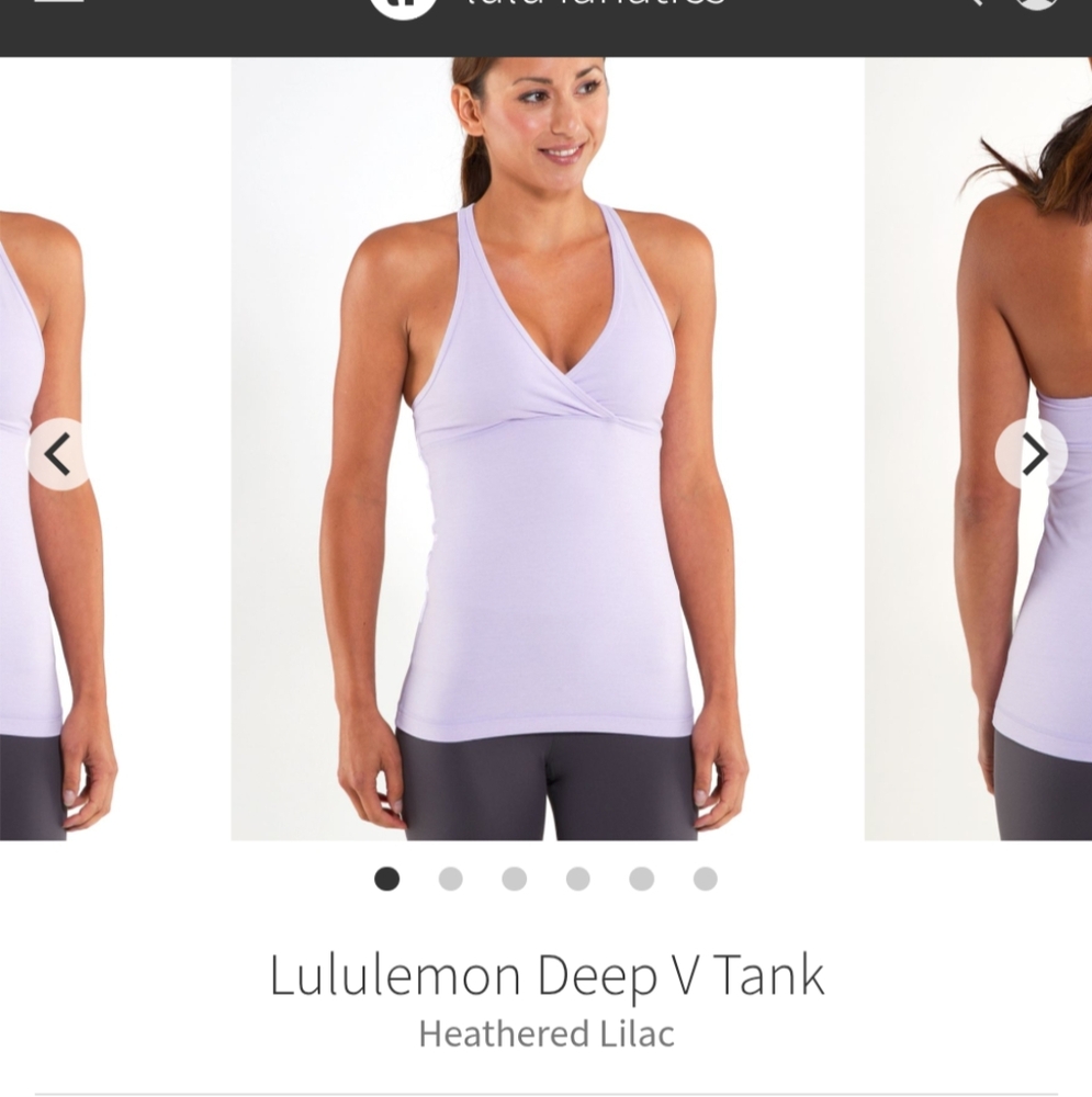 Lululemon Deep V Tank